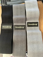 3 x Fabric Resistance Bands