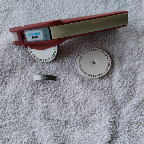 Vintage dymo 1610 label maker - vintage,