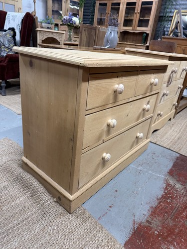 Stripped pine drawers - pine,