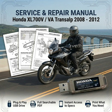 HONDA TRANSALP 700 2008 2009