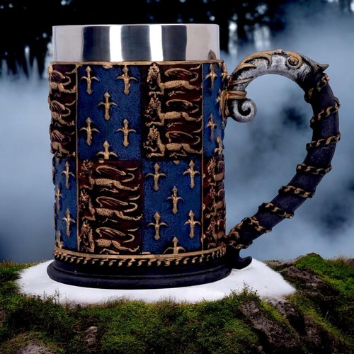 Fleur lys lion - fleur-de-lys, tankard