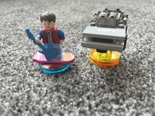LEGO Back to the Future Dimensions Marty McFly DeLorean