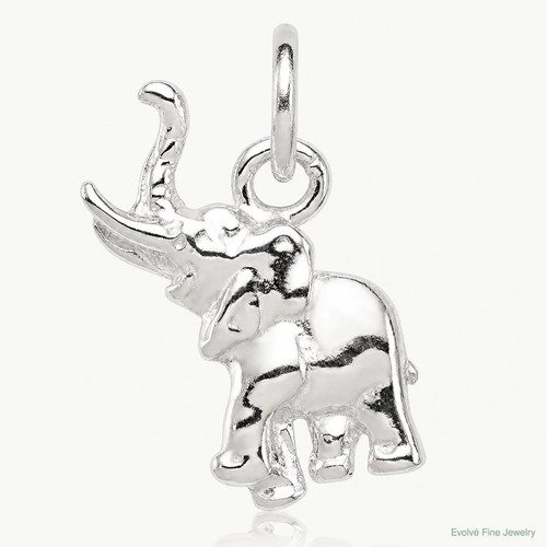 Sterling silver elephant - sterling,