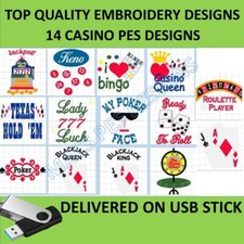 Casino 14 PES designs on USB