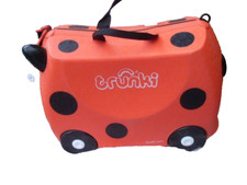 Trunki Harley The Ladybird Sit  And Ride Case With Strap And Key - Used  #165