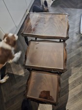 Antique Nest Of Three Tables