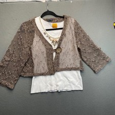 Nina Leonard Women Cardigan