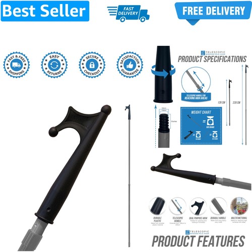 Telescopic window pole opener - pole,