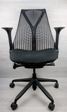 Herman Miller Sayl Ergonomic Office Chair Black Mesh Adjustable Task Chair