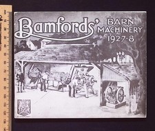 Bamfords' Barn Machinery 1927-28, Reproduction Booklet published by Eng-Trac PB