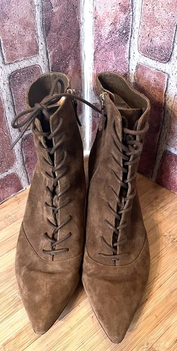 Crew brown suede lace up - crew,
