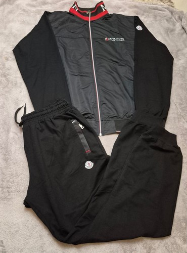 Moncler men tracksuit - men's, black