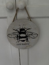 Bubble Bee Plaque Wall Hanging