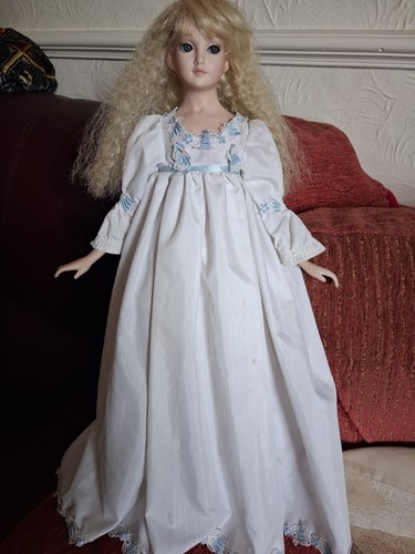 Large porcelain doll paul - doll, by