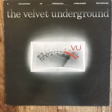 THE VELVET UNDERGROUND - V.U.   EX-/EX VINYL LP / FIRST PRESSING 1985