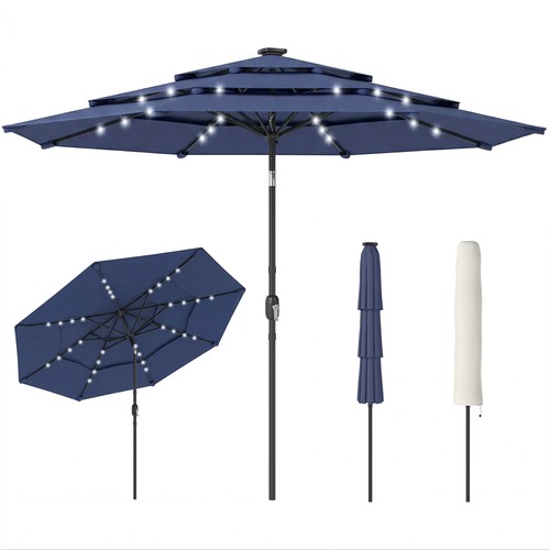 Outsunny garden parasol - outsunny, m