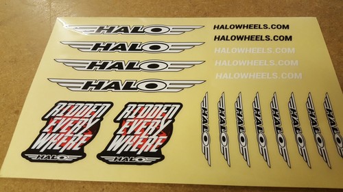 Halo sticker sheet - halo,