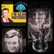 Handmade ALAN PARTRIDGE Pint