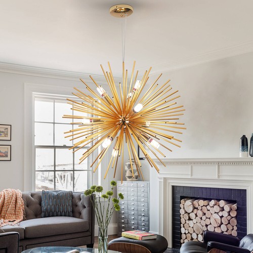 Modern sputnik chandelier - modern,