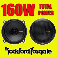 ROCKFORD FOSGATE 2WAY 5.25 INCH 13cm CAR DOOR COAXIAL SPEAKERS 160W EX-DEMO
