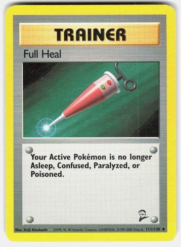 Full heal uncommon base set - uncommon,