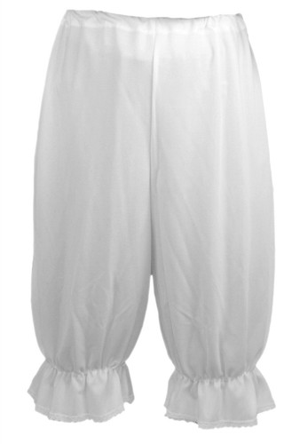 Adults white victorian raggy - white,