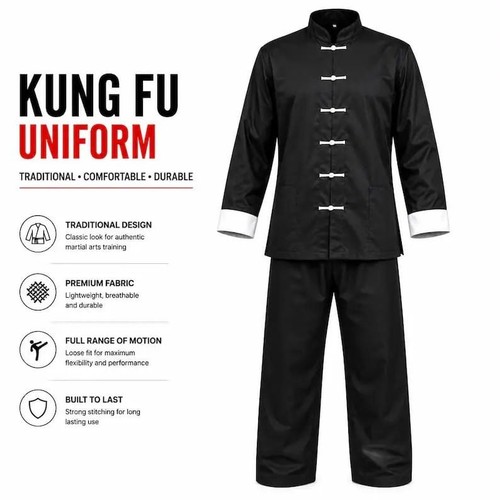 Traditional kung uniform - kung,