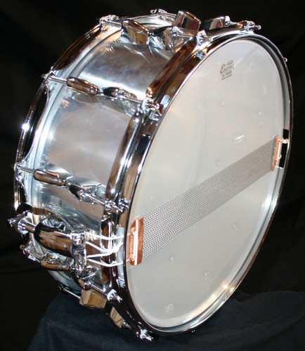 Designer aluminium snare drum