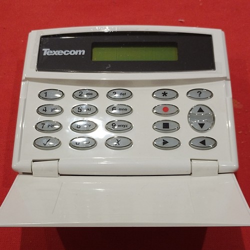 Texecom lcd alarm - alarm, control