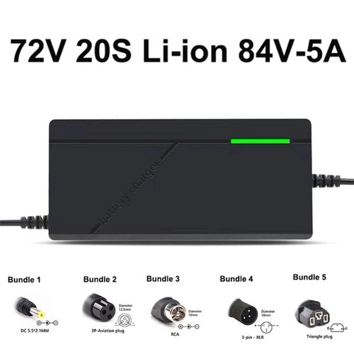 72v charger 20s - 5a, lithium-ion