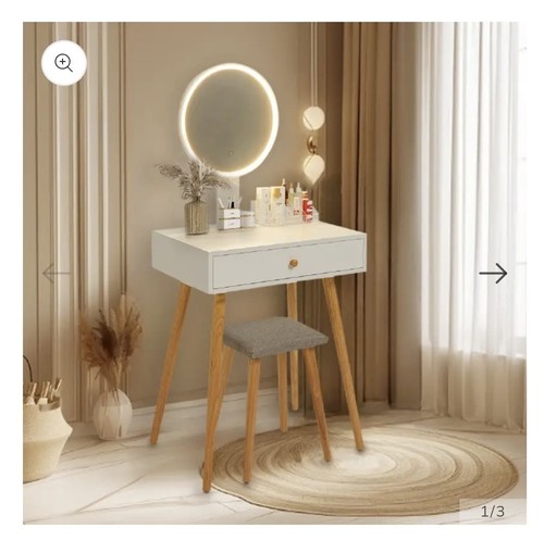 Dressing table with led - dressing,