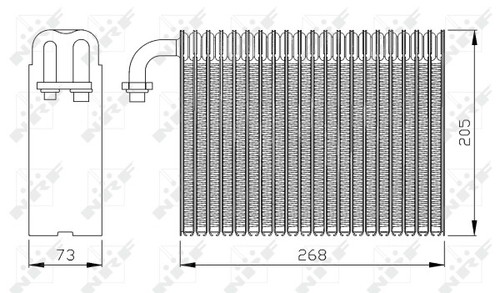 Nrf 36068 evaporator air - nrf,