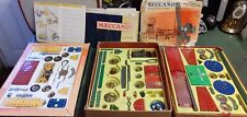 Vintage pair meccano set 6 and set 2 original boxes and booklets used 