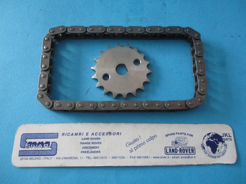 Oil pump control chain land - pump,