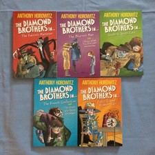 5 x Anthony Horowitz The Diamond Brothers Books Public Enemy Number Two