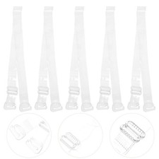 10 Pairs Clear Bras Straps for