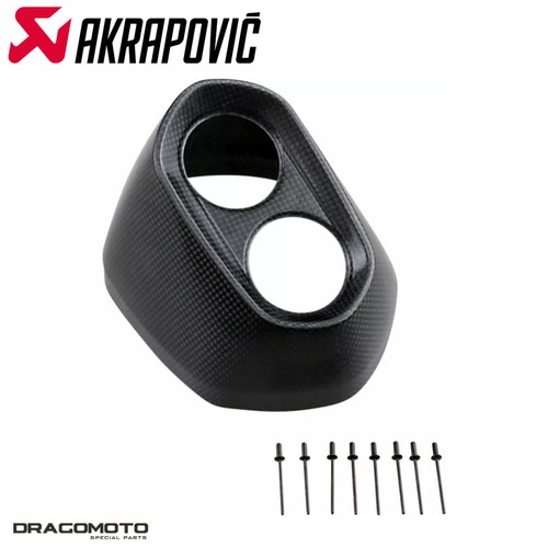 End cap akrapovic carbon - cap,