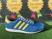 Rare Vintage 2012 Adidas Originals PT Mens Trainers Blue,Yellow Stockholm UK 10