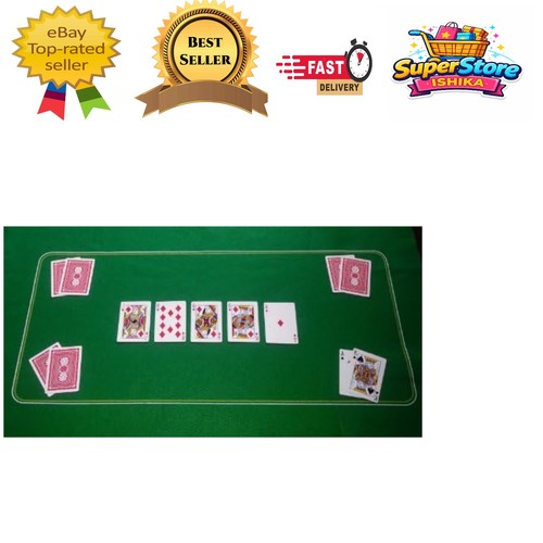 Green felt poker - x, cm