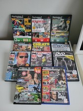 Bundle 11x PS2 Playstation 2 Demo Discs, Cheat Disc - PSW, Official Magazine