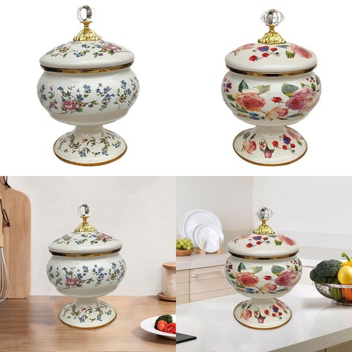 Enamel storage canister - canister, candy