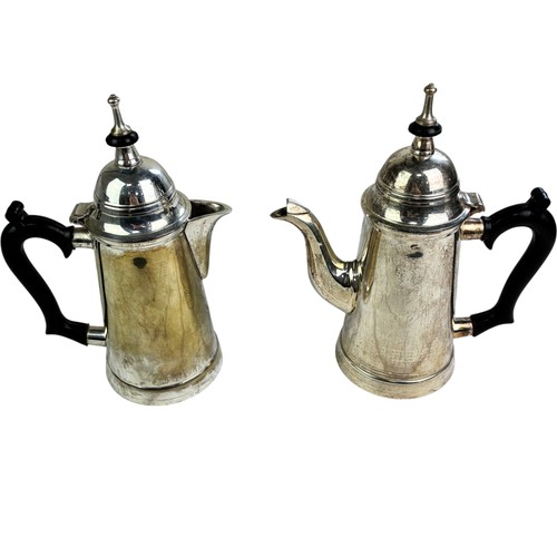 Edwardian silver plated - silver, coffee