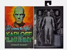 NECA UNIVERSAL MONSTERS (B/W) MUMMY ULTIMATE 7" SCALE FIGURE