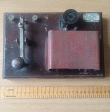 WWII Vintage Telegraph/Morse Key With Buzzer From Eric Thompson Thirsk