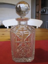 Vintage Heavy Square Glass