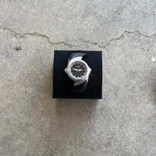 Y2K Rare Oakley Crush 2.0 Watch - Black and Silver
