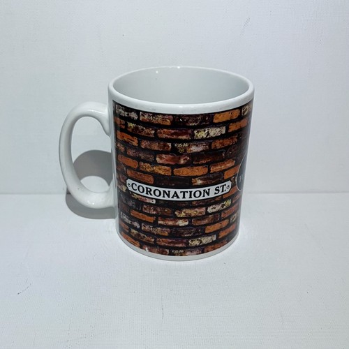 Coronation street tour mug itv - coronation,