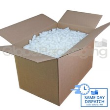 2.5 Cubic Foot Box of ECOFLO Biodegradable Loose Void Fill Packing Peanuts