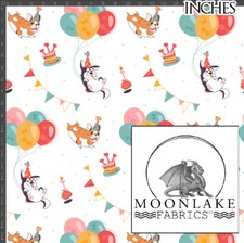 Birthday Dogs, fabric, 100%