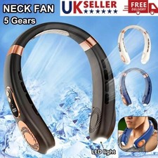 5-Speed Portable Neck Fan USB